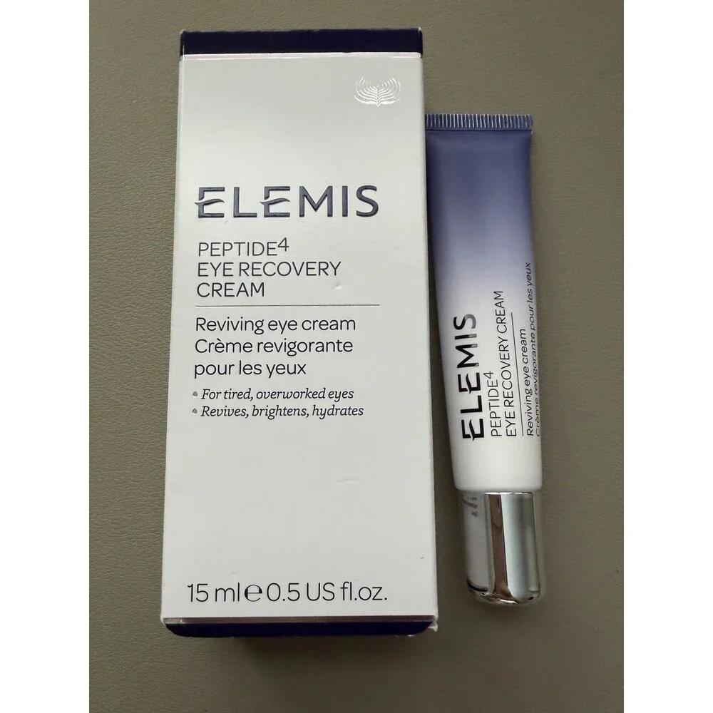 ELEMIS Peptide4 Eye Recovery Cream 0.5 fl oz 15ml Hydrating Brightening